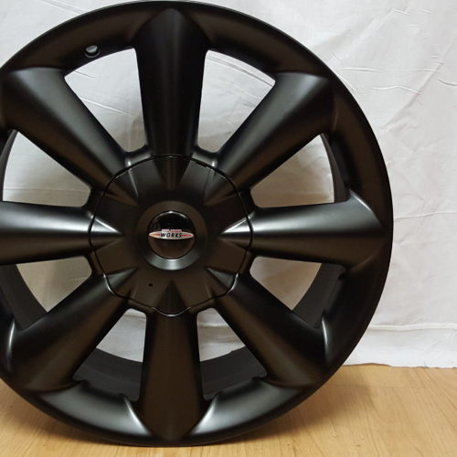 Alloy Wheels MINI JOHN COOPER WHEELS MODEL8103 , 17" ET45 5×112/120PCD MATT BLACK